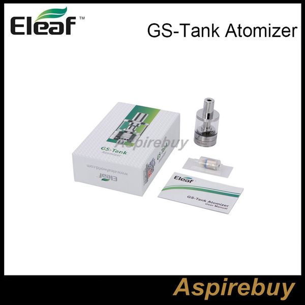 

100% подлинный Ismoka Eleaf GS танк атомайзер 3 мл GS-танк атомайзер с GS Air TC Head 0.15 ohm подходит с Eleaf istick TC 40W Box Mod