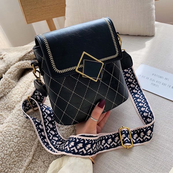 

women's bag fall/winter new 2019 fashion chain shoulder messenger bag bucket