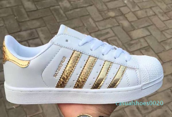 

new womens casual shoes superstar smith stan females flat shoes women zapatillas deportivas mujer lovers sapatos femininos for men c20, Black