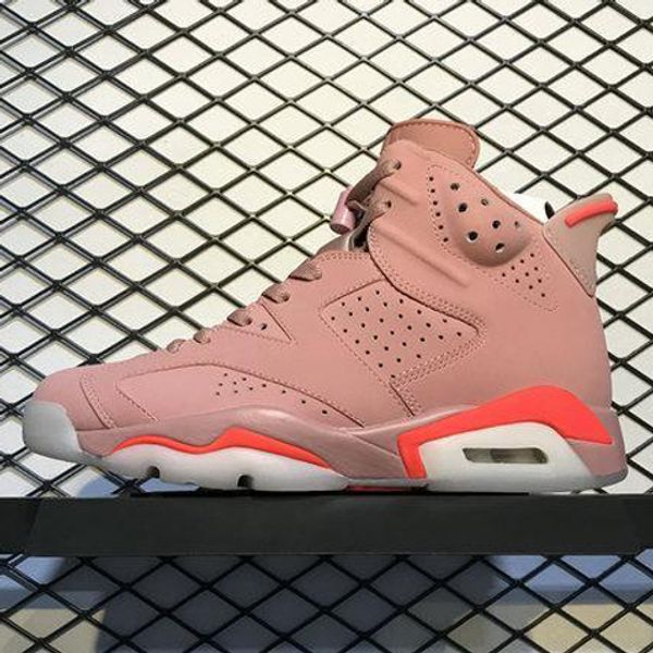 

6 millennial pink retro ba ketball hoe men 6 aleali may pink port neaker new with box
