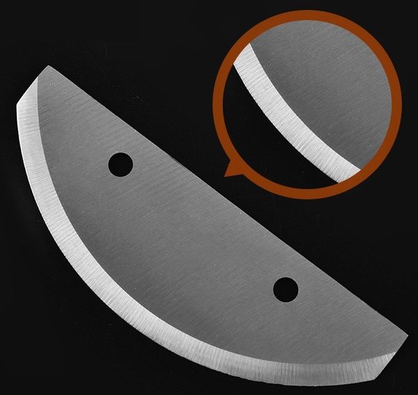 

stainless steel food slicer blade fruit and vegetable semicircular slicer blade b61-14