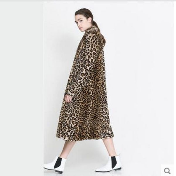 

mink 2019 winter women's faux fur coat artificial fur overcoat furry jacket femme plus size mink fake outwear z138, Black