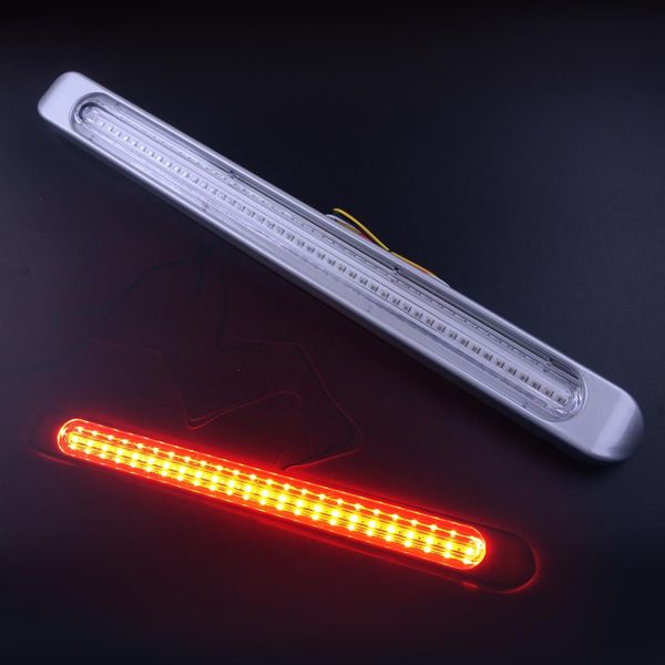 

beler 3rd brake light 10-30v 47 led submersible dual color bar sturn tail lamp 2835smd for any 12-24v vehicles heavy trucks