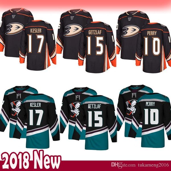 

дешевые anaheim ducks 15 гецлаф хоккея 17 кеслер 10 кори перри джерси, Black;red