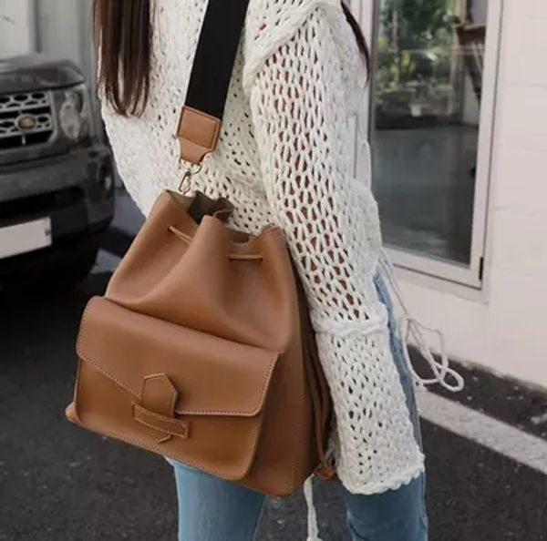 

fashion brand bucket shoulder bags female large capacity designer handbags women shopper bags pu leather ladies hand