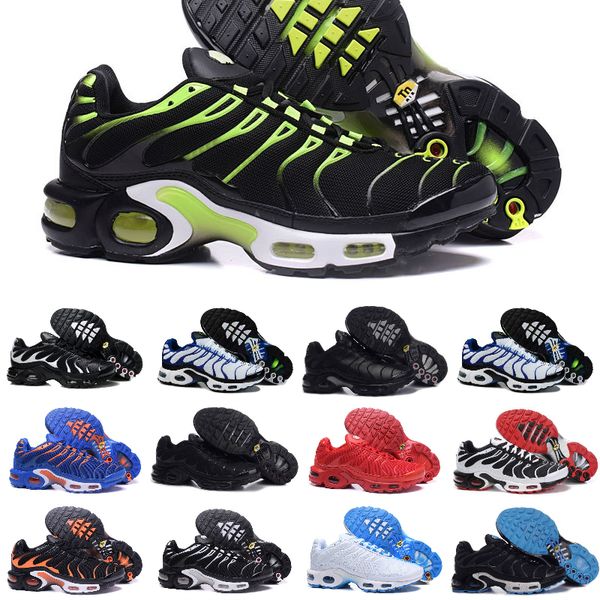 

2020 new air plus revives the original wave grid pattern for the tn mens shoes tn chaussures requin breathable mesh sports jogging sneakers