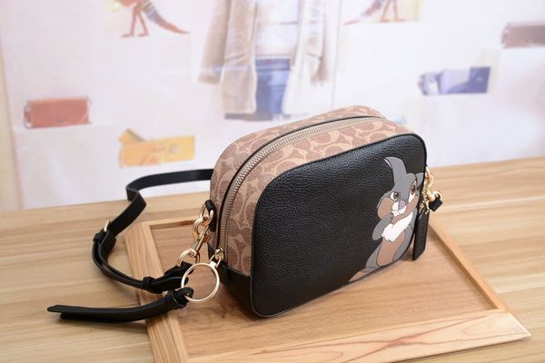 

20ss classic ladies bag printed letter chain bag genuine leather wallet crossbody shoulder bag men women