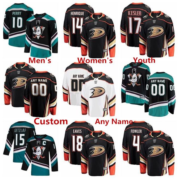 

anaheim ducks jersey corey perry adam henrique ryan kesler ryan getzlaf patrick eaves cam fowler custom stitched hockey jerseys, Black;red