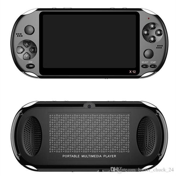 

5.1 inch handheld portable game console dual joystick 8gb preloaded 1000 games support tv out video game machine