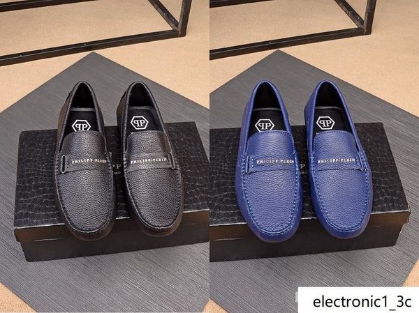 

a4 9 style luxury design wedding shoes high genuine leather fashion casual business dress shoes men printing sneakers original box