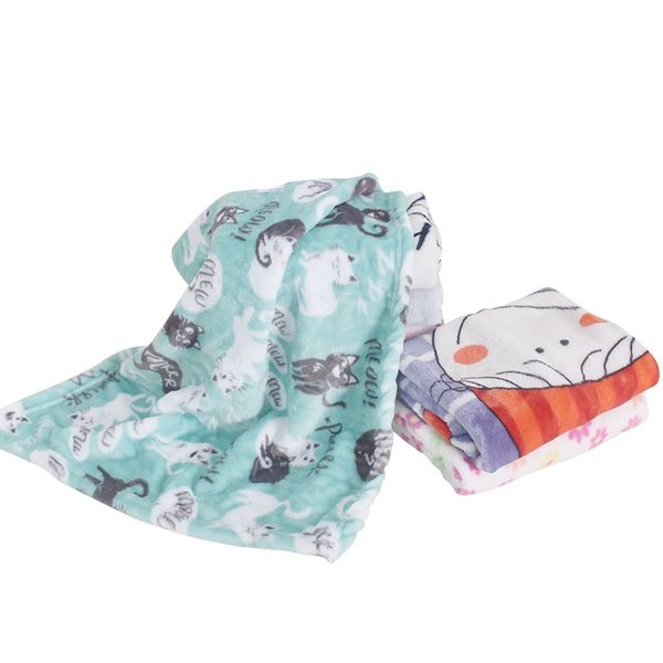

pet blanket cat sleeping mat coral fleece keep warm blanket small medium dogs cats sleeping winter dog cat bed mats pet supplies
