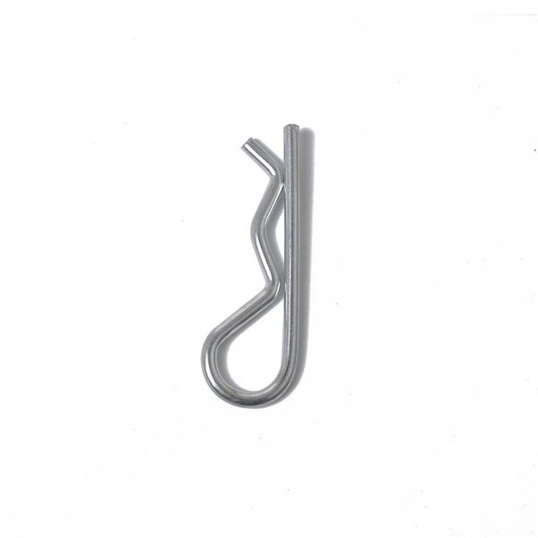 

100pcs zinc plated hair pin hitch retaining r clip lynch cotter spring assorted kit split cotter pins kit set fastener pins