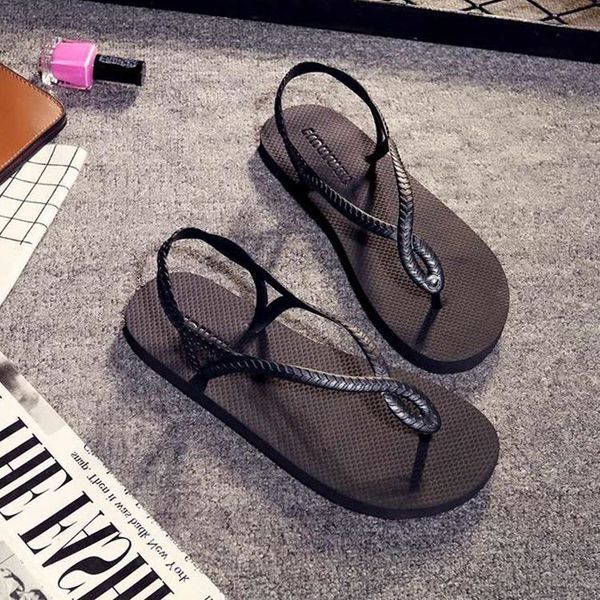 

summer sandals slipper lady shoes slippers women women's cool, Black