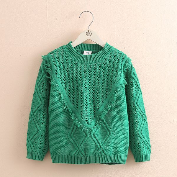 Brand Baby Openwork Sweater 2019 Spring Korean Version Of The New Girl Children S Wear Children S Knitted Clothes Boys Sweater Design Easy Knitting