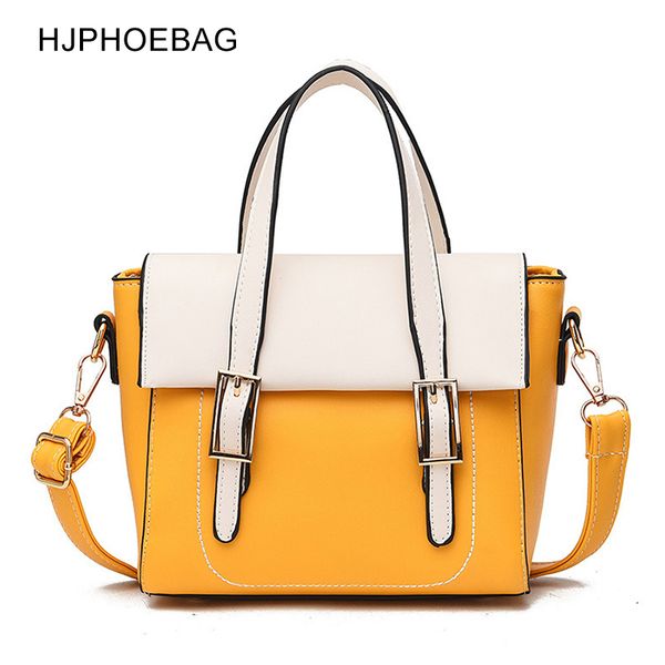 

hjphoebag женщина плечо crossbody сумка сплошного цветов кожа pu флип сумка женской всего матч сумка болс feminina yc374