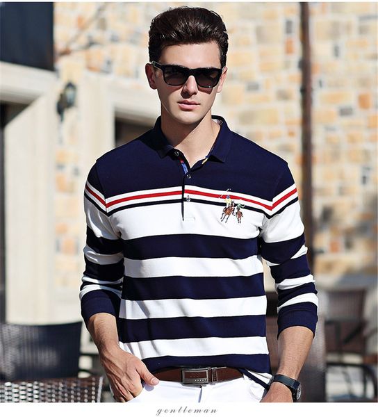 

luxury mens designer polos brand polo shirts for mens tees shirts autumn 6 pullover clothing 3 colors optional m-3xl, White;black