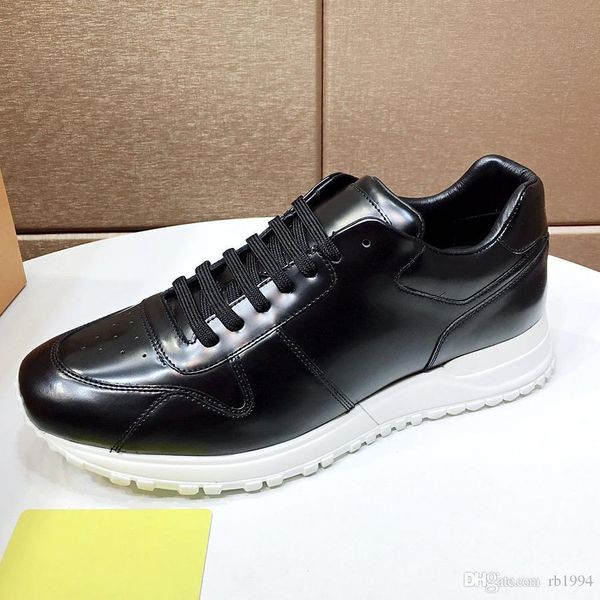 

new designer high-end luxury fashion casual shoes driving shoes wild flat outdoor sports shoes with original box q-w, Black