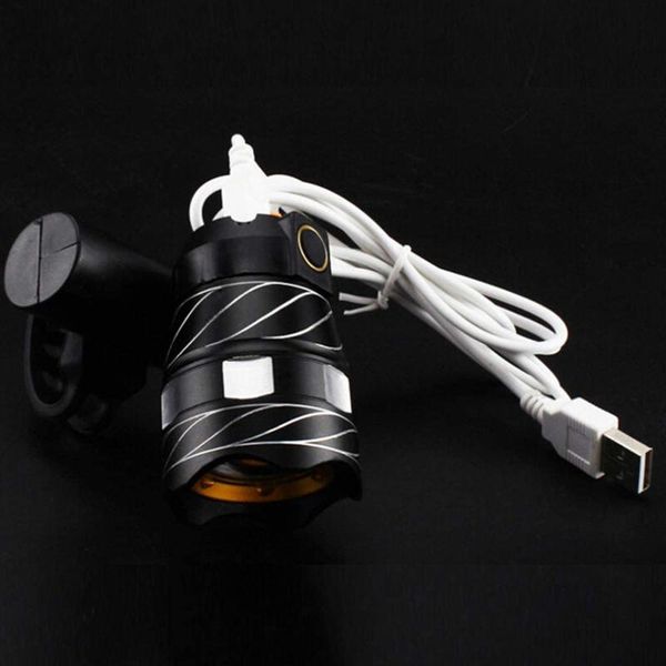 

usb rechargeable led bicycle torch light ,super bright, waterproof cycling front light safety rearlight