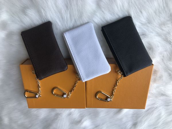 

Whole ale 2019 explo ion 4 color leather famou de igner lady keychain pur e mall leather bag