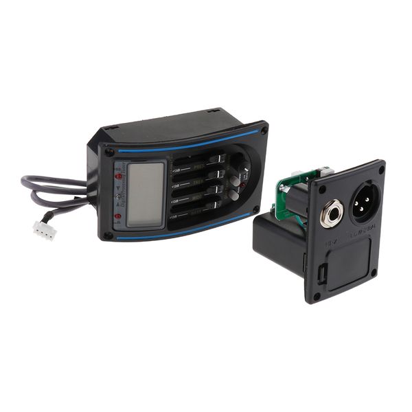 

4-band equalizer eq electric guitar pickup for acoustic guitar