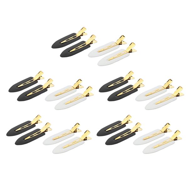 

20x no bend hair clips no crease hairclips barrette girls waves clamps, Brown