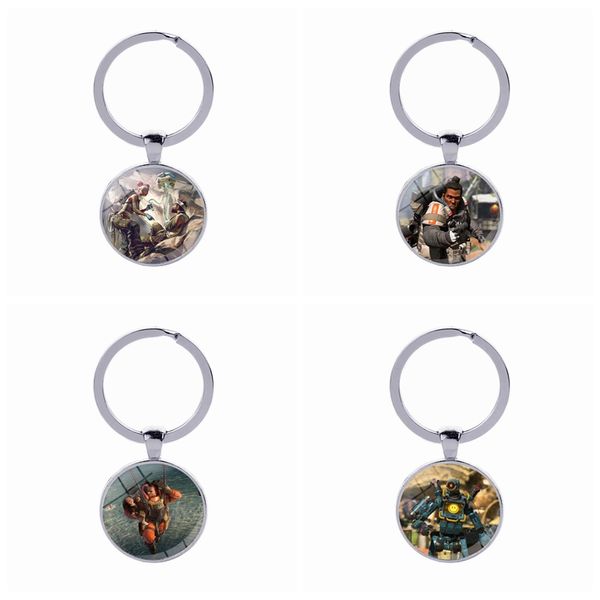 

Apex Legends Keychain Hot Game Logo Key Rings Fans Souvenirs Birthday Friends Gift Key Holder Fashion Jewelry Accessories New Arrival
