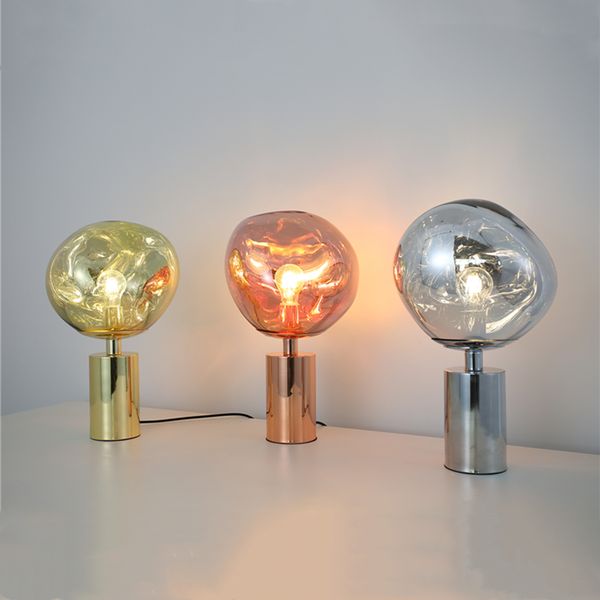 

new creative design modern decoration lava led reading table lamp
