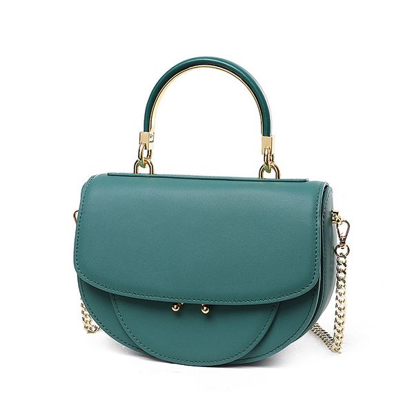 

2020 new 4-layer independent compartment saddle-style female shoulder bag exquisite hand-held women bag made of cow spilt leathe