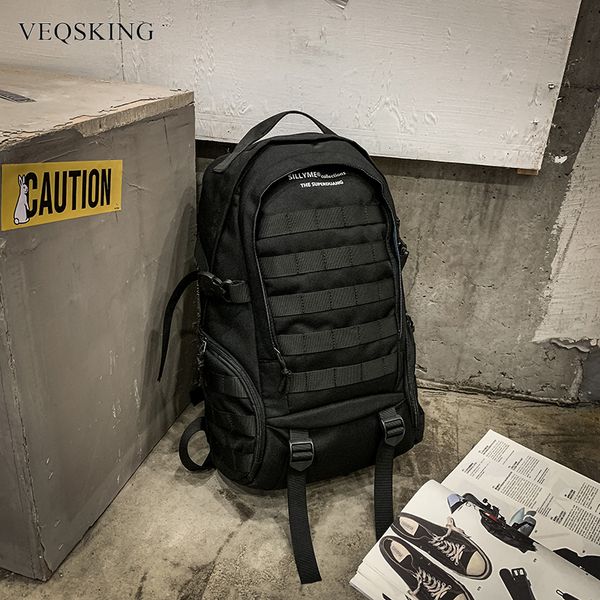 

outdoor waterproof climbing bag tactical backpack wear-resistant multi-pocket camping pack tactical bag hiking