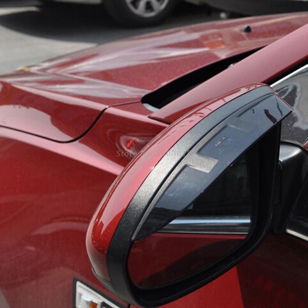 

accessories exterior for cars abs plastic rain eyebrow side mirror visor cover trim molding for mazda cx-5 cx5 2012-2017