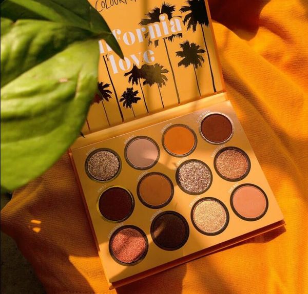 Colourpop California Love Matte Shimmer Eyeshadow Powde Palette Eye Shadow Beauty Makeup Palettes De Maquillage Dhl Shipping How To Apply Eye Makeup