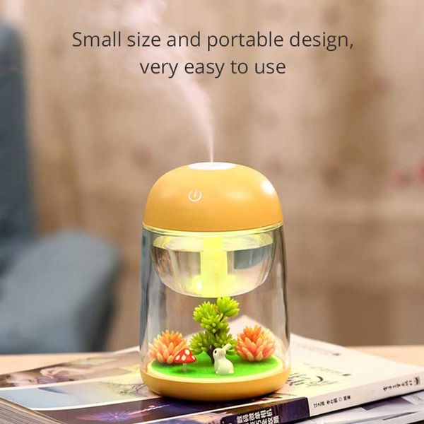 

nhbr-micro-landscape air humidifier for baby home office creative gift essential oil aroma diffuser with changing led light