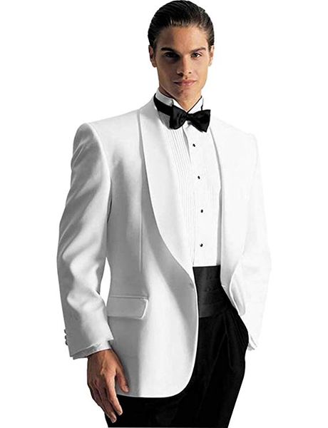 

мужские костюмы 2 шт костюм slim fit свадебный ужин смокинг костюмы для мужчин бизнес повседневный джек костюм для свадебного бизнеса формал, White;black