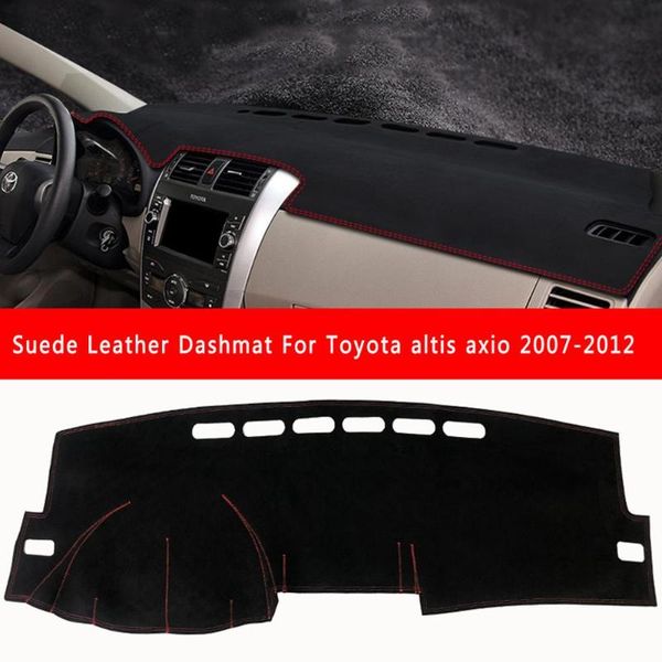 

for corolla g10 altis axio 2007 2008 2009 2011 2012 suede leather dashmat dashboard cover pad dash mat carpet car-styling