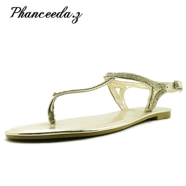 

sandals 2021 fashion cutouts women flip f open toe low wedges bohemian summer shoes gold casual, Black