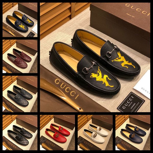 

19ff мокасины мужчина натуральной кожи мокасины вождение обуви дышащей spring купон на flats luxury brands мужского soft casual leather shoe, Black