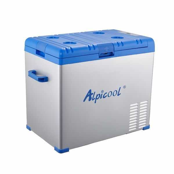 

50l a series 12v er compressor portable fridge er chest solar panel fridge solar powered camping