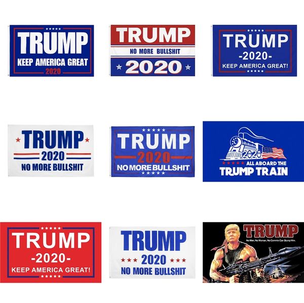

3*5ft donald trump 2020 flags keep america great banner 90*150cm garden flags for 2020 usa president election #638