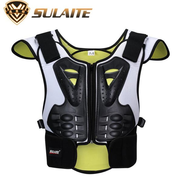 

sulaite motorcycle jacket motorcycle body armor vest motocross armor moto protective gear waistcoat protector for children kids