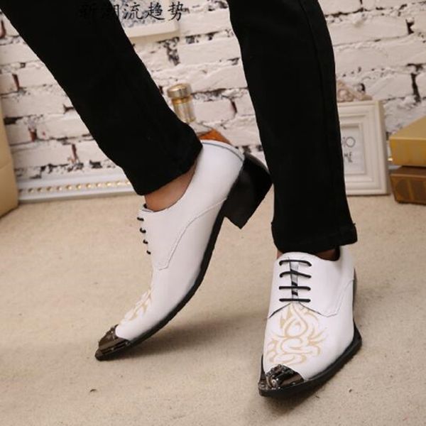 

black italian mens loafers genuine leather metallic toe mens glitter shoes gold floral print men wedding dress shoes men luxury