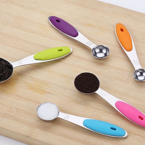 

stainless steel measuring spoon scale kitchen silicone measuring cups and spoons set for baking sugar coffee measuring too other kitchen