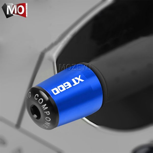 

motorcycle accessories 7/8" 22mm handlebar hand grips handle bar end cap for yamaha xt600 e z ze tenere xt600e xt600z xt600ze