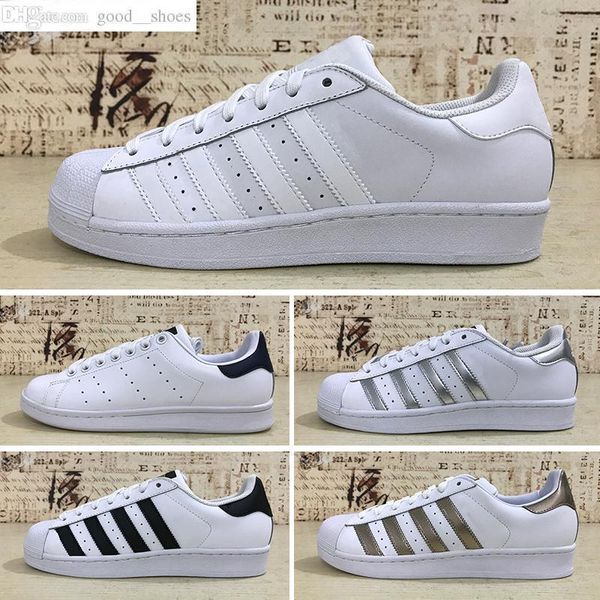 

2019t superstar white black pink blue gold superstars 80s pride sneakers super star women men sport casual shoes eu sz36-45
