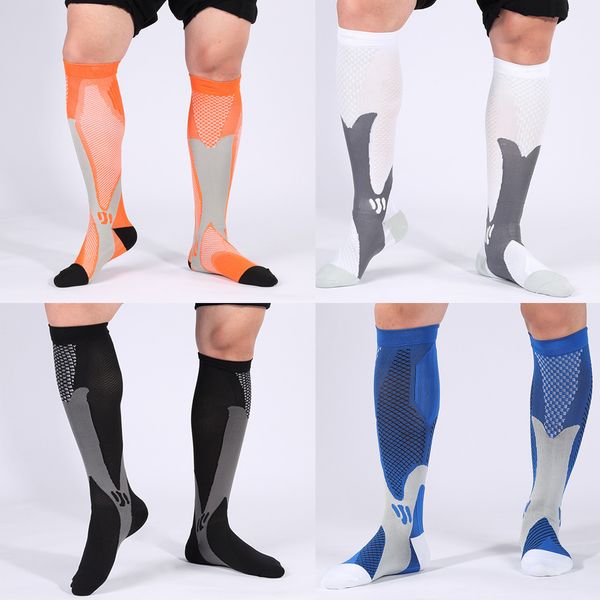 

outdoor sports socks fashion compression pressure socks elastic riding 2019 blast compression, Black