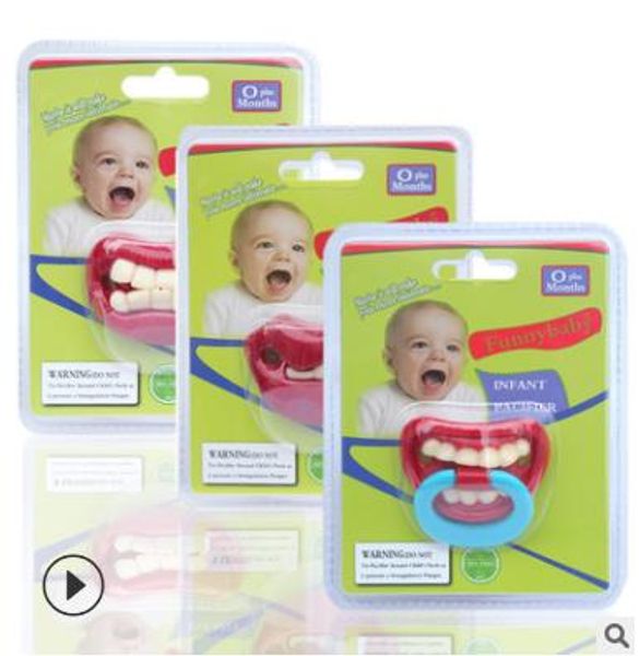 

silicone pacifier funny baby pacifier denture lips dummy pacifiers funny baby nipples teether soothers dental car
