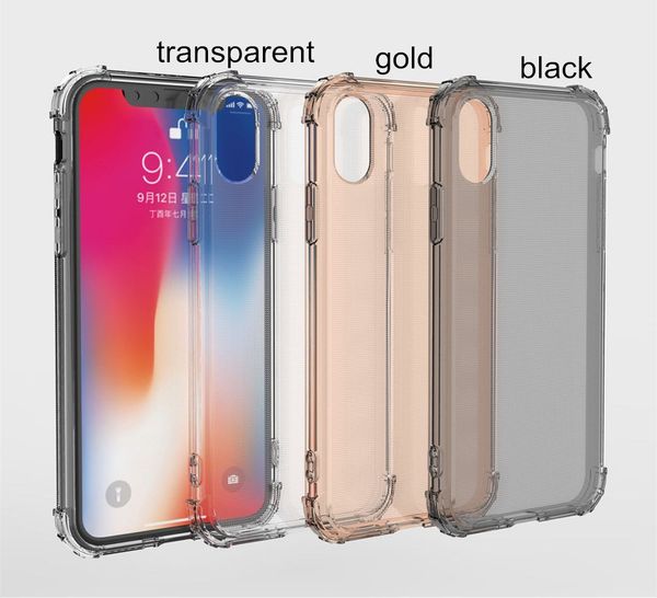 

для нового iphone 11 pro max shock 4 уголки защита soft царапинам тпу прозрачный чехол обложка