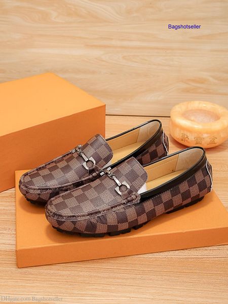 

новый стиль мягкой кожи мужчины досуг платье часть дуг обувь скольжение-на мужчины мокасины порт wan1, Black;red