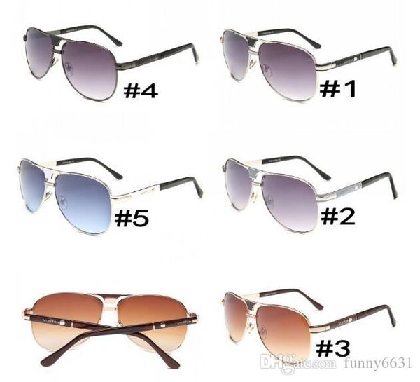 

summer ladies driving metal sunglasses man fashion outdoor wind beac sunglasses woman 5colors eyewear black sun glasses ing, White;black