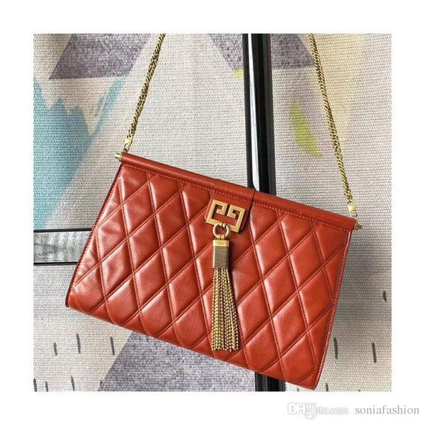 

2019 style fashion woman bag designer genuine leather lady cross body should bag with tassel woman bag