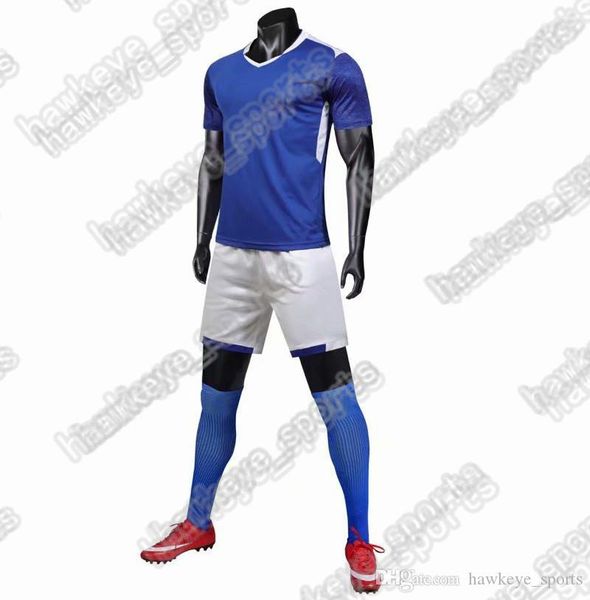 

new men's sports football uniform selling customized putuan training suit breathable 2019 short shirt 25656, Black;yellow